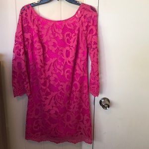 Pink Lilly Pulitzer dress